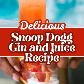 Easy to make Snoop Dogg Gin and Juice