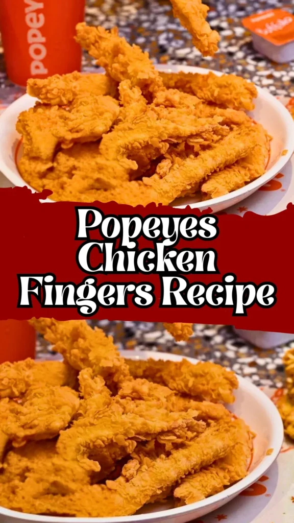 Popeyes Chicken Fingers