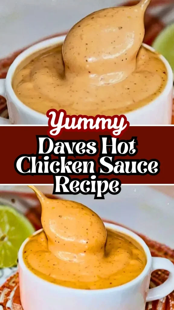 Yummy Daves Hot Chicken Sauce