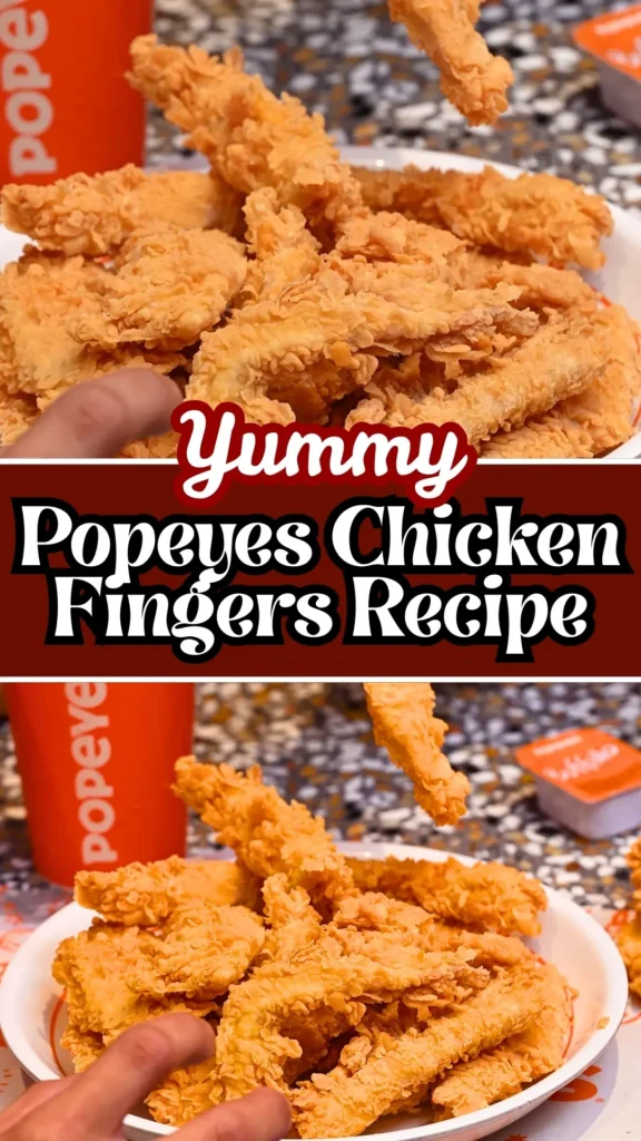 Yummy Popeyes Chicken Fingers