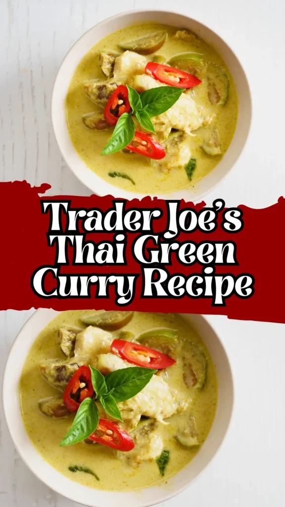 Trader Joe's Thai Green Curry