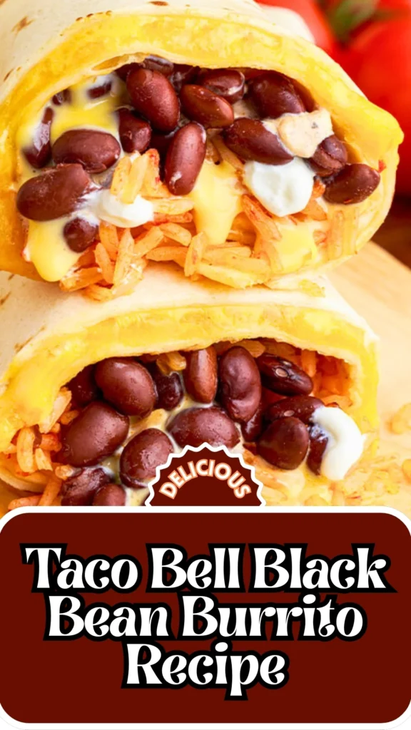 Copycat Taco Bell Black Bean Burrito Recipe