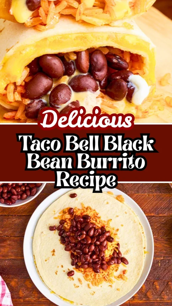 Delicious Taco Bell Black Bean Burrito