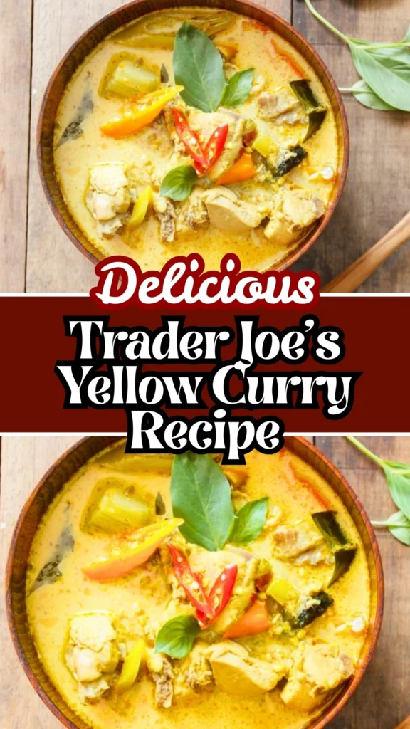 Delicious Trader Joe's Yellow Curry