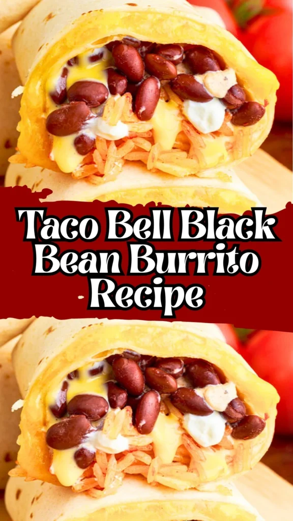 Taco Bell Black Bean Burrito