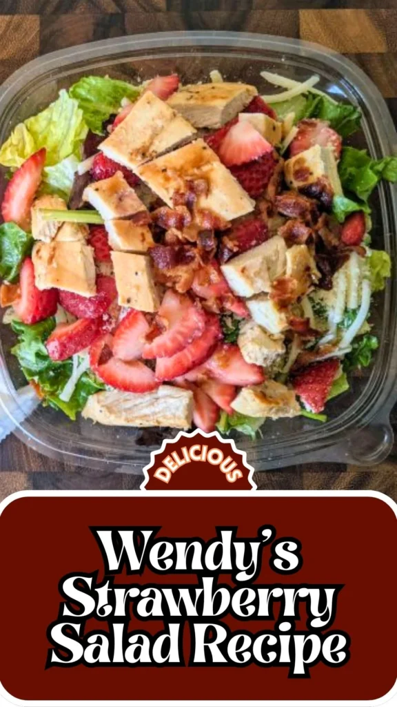 Copycat Wendy's Strawberry Salad Recipe