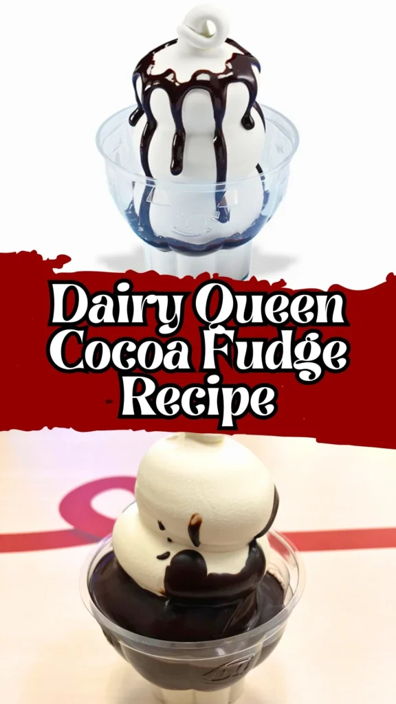 Dairy Queen Cocoa Fudge