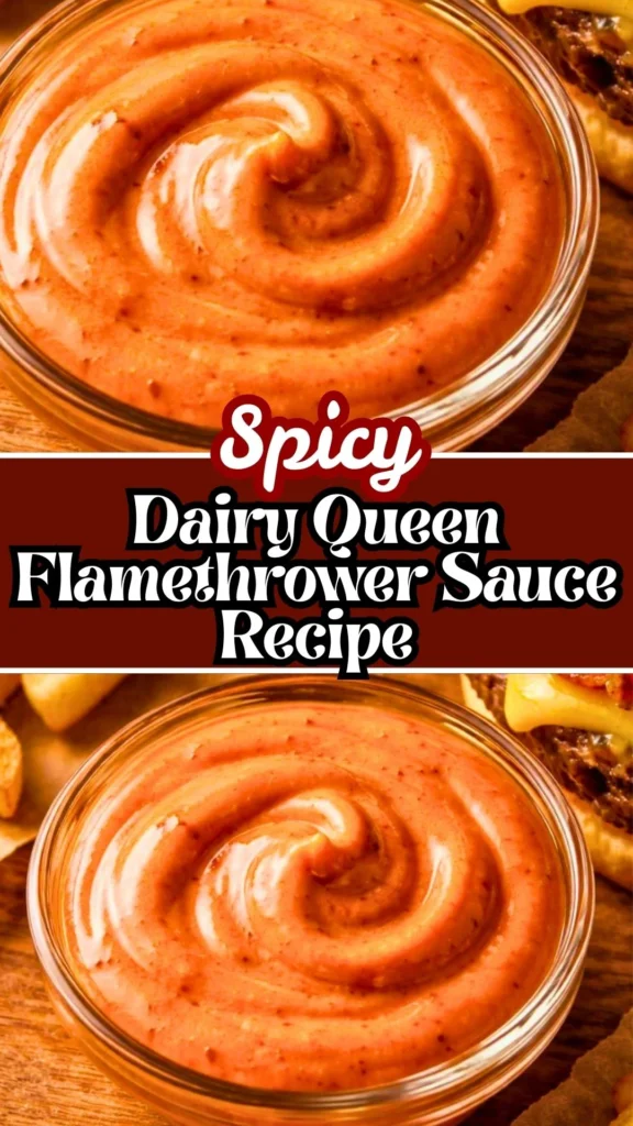 Spicy Dairy Queen Flamethrower Sauce