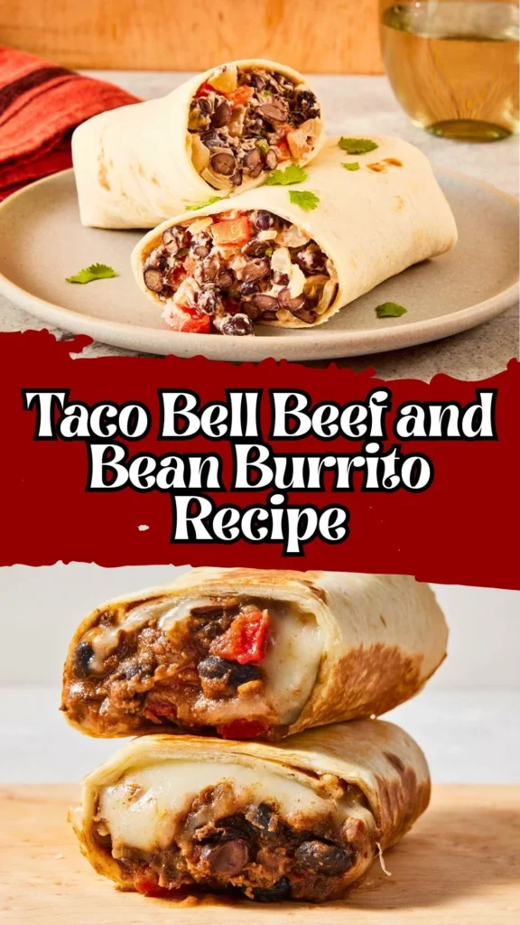 Taco Bell Beef and Bean Burrito