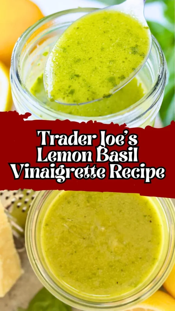 Trader Joe’s Lemon Basil Vinaigrette