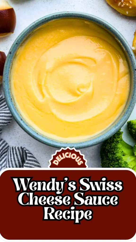 Copycat Wendy's Swiss Cheese Sauce Recipe