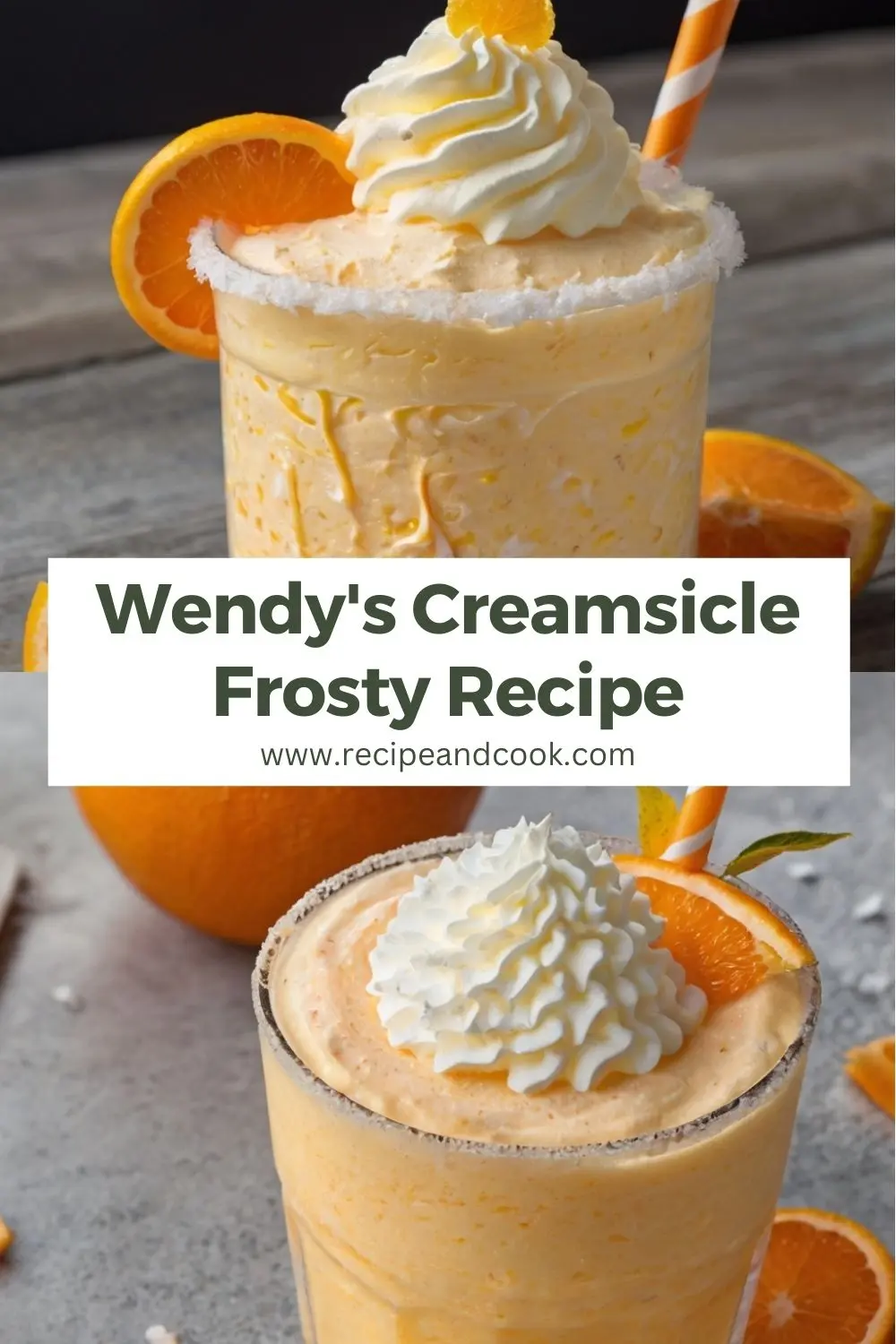 Wendy's Creamsicle Frosty