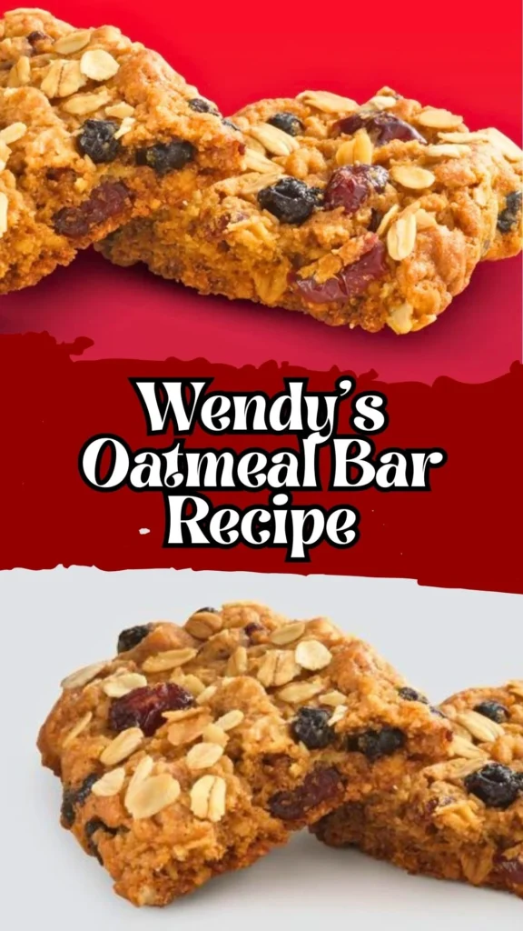Wendy's Oatmeal Bar