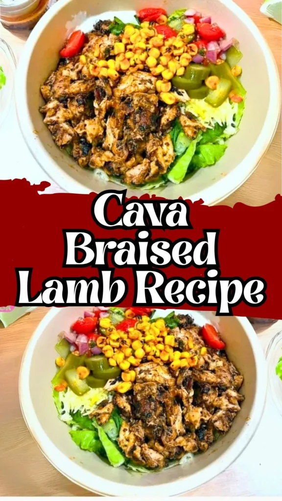 Cava Braised Lamb