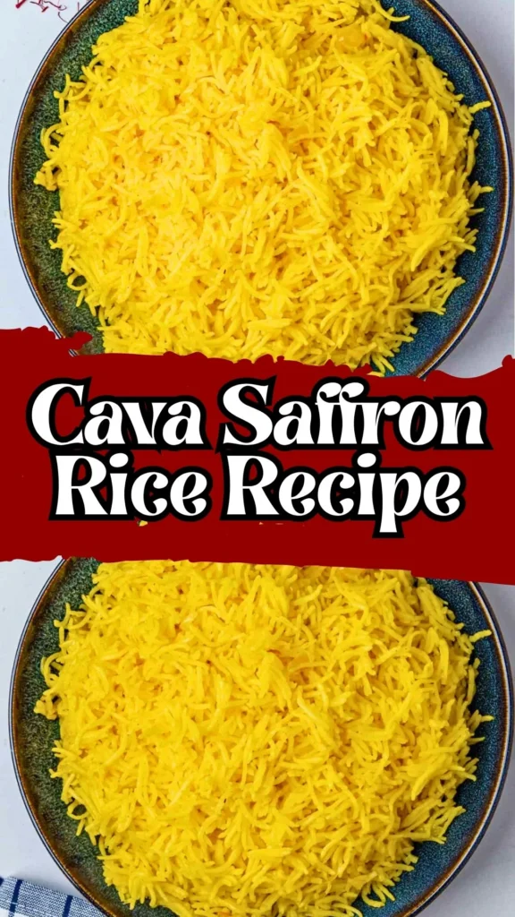 Cava Saffron Rice