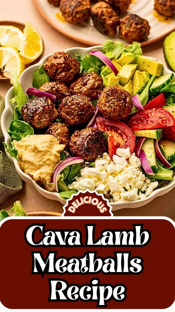 Copycat Cava Lamb Meatballs Recipe