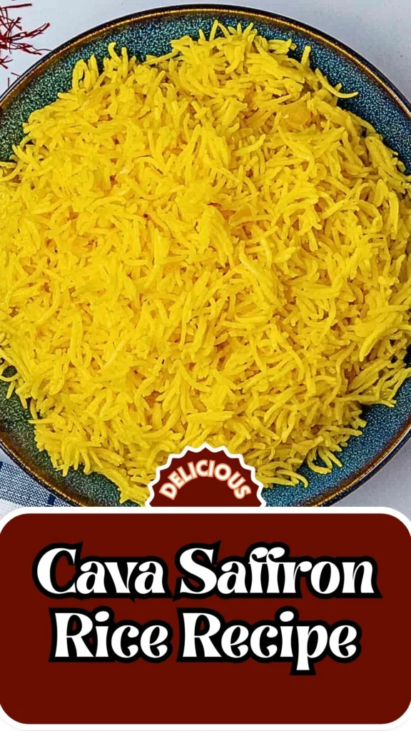 Copycat Cava Saffron Rice Recipe