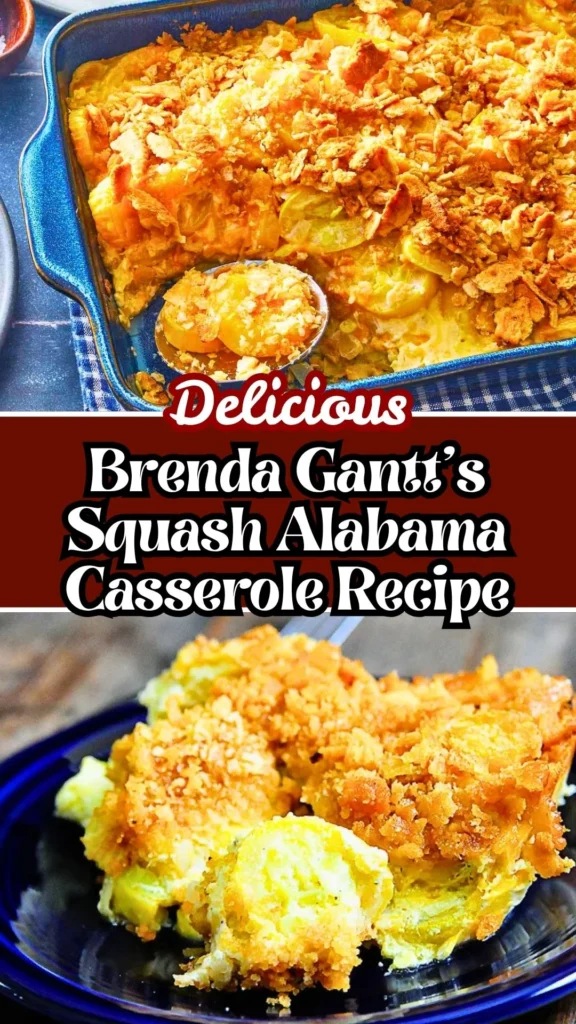 Delicious Brenda Gantt's Squash Alabama Casserole Recipe