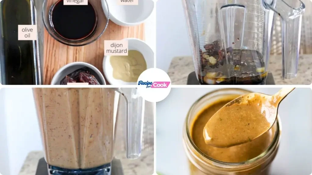 Step by Step Cava Balsamic Date Vinaigrette Recipe
