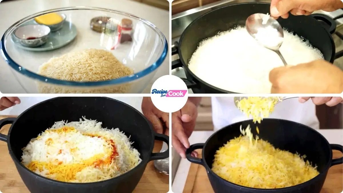 Step by Step Cava Saffron Rice Recipe