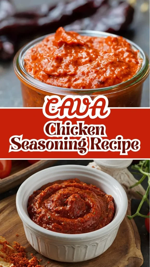 Cava Chicken Seasoning