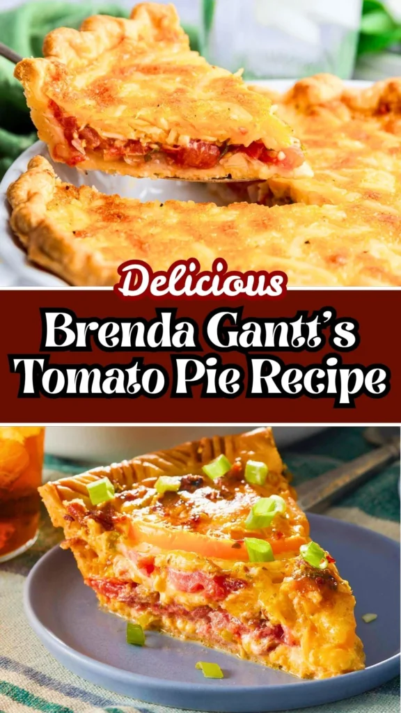 Delicious Brenda Gantt’s Tomato Pie Recipe