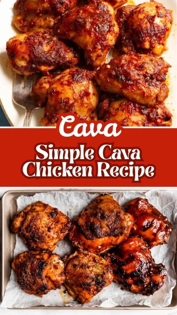 Simple Cava Chicken