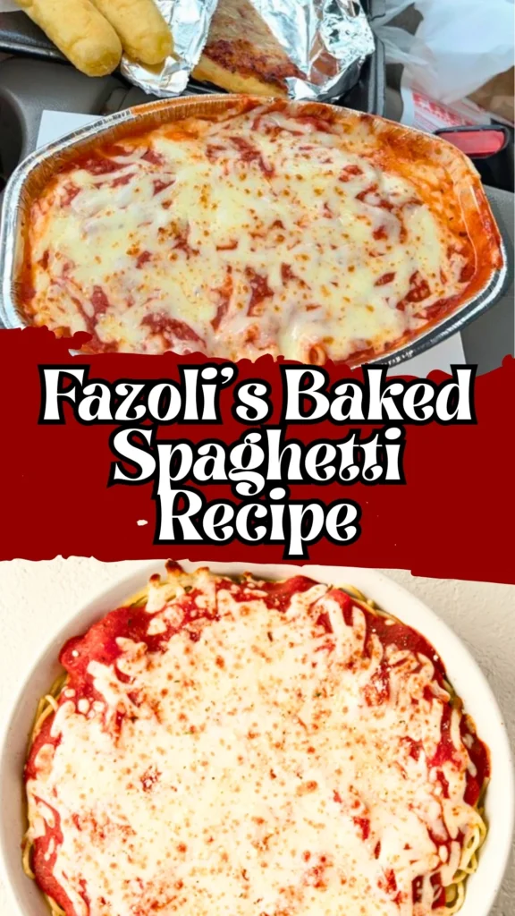 Fazoli's Baked Spaghetti