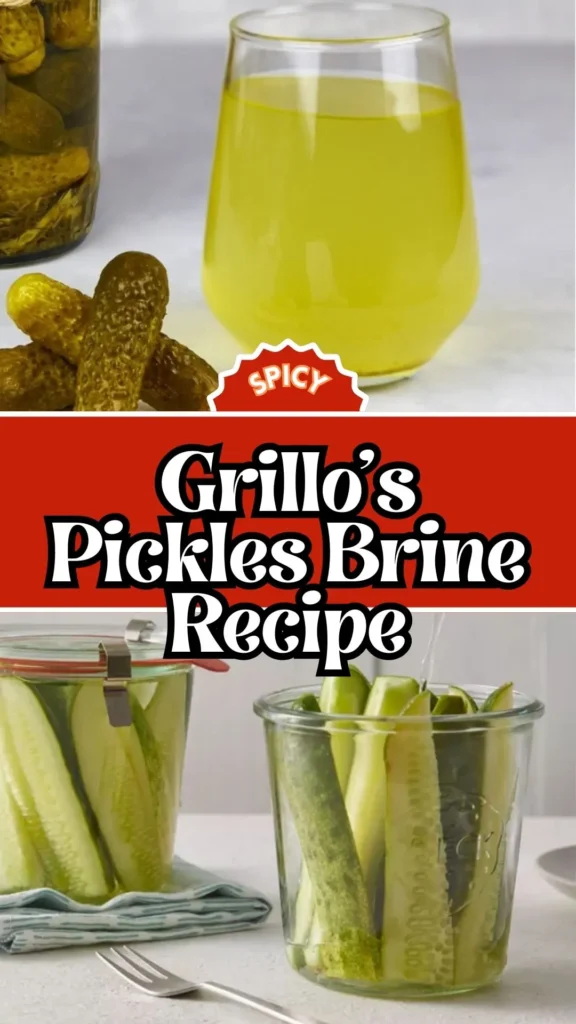Grillo's Pickles Brine