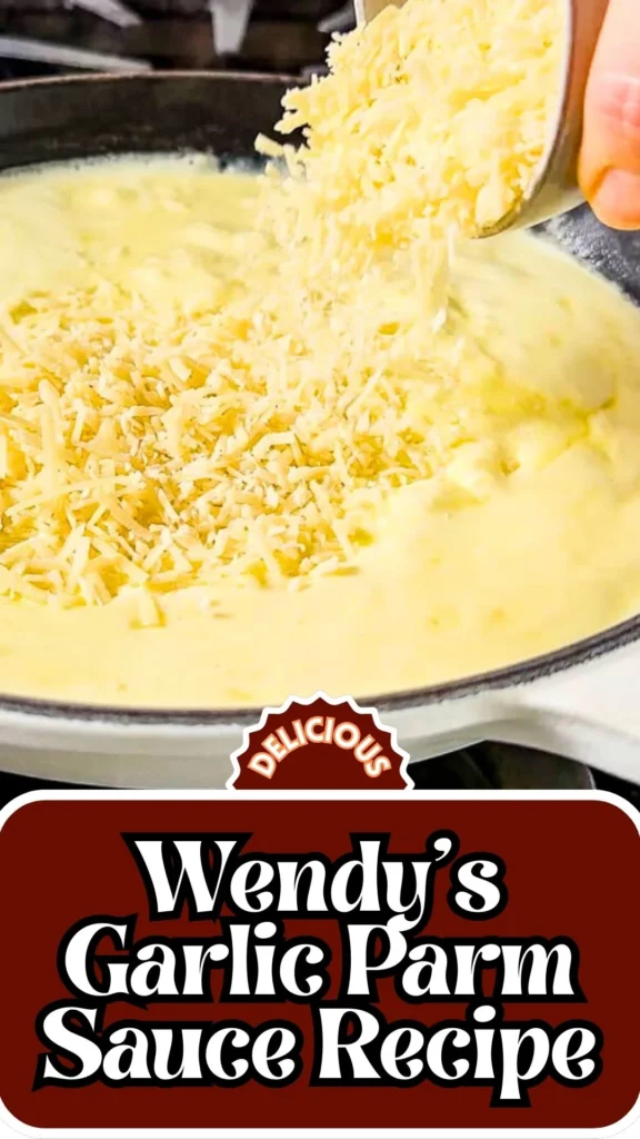 Copycat Wendy's Garlic Parm Sauce Recipe