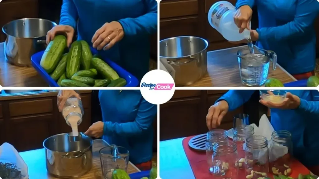 Step by Step Ted's Montana Grill Pickled Cucumbers Recipe