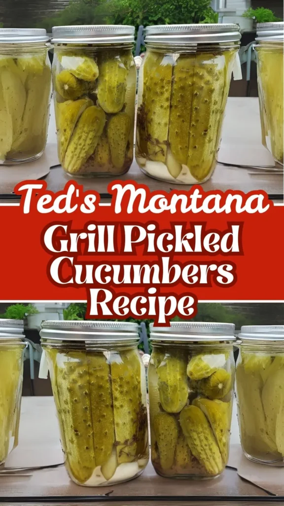 Ted's Montana Grill Pickled Cucumbers