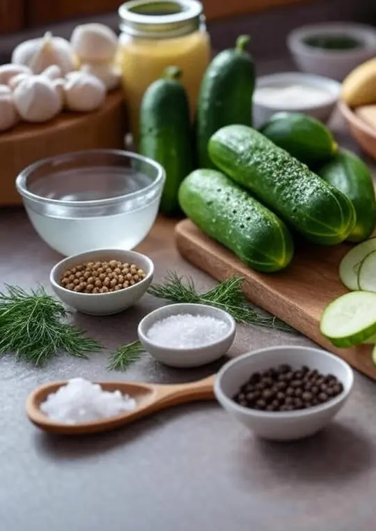 Ted's Montana Grill Pickled Cucumbers Recipe Ingredients