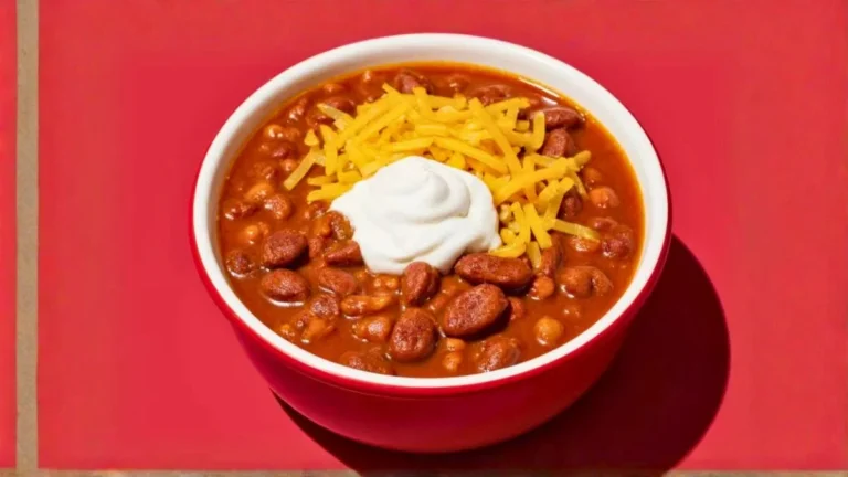 Wendy's Chili Top Secret Recipe