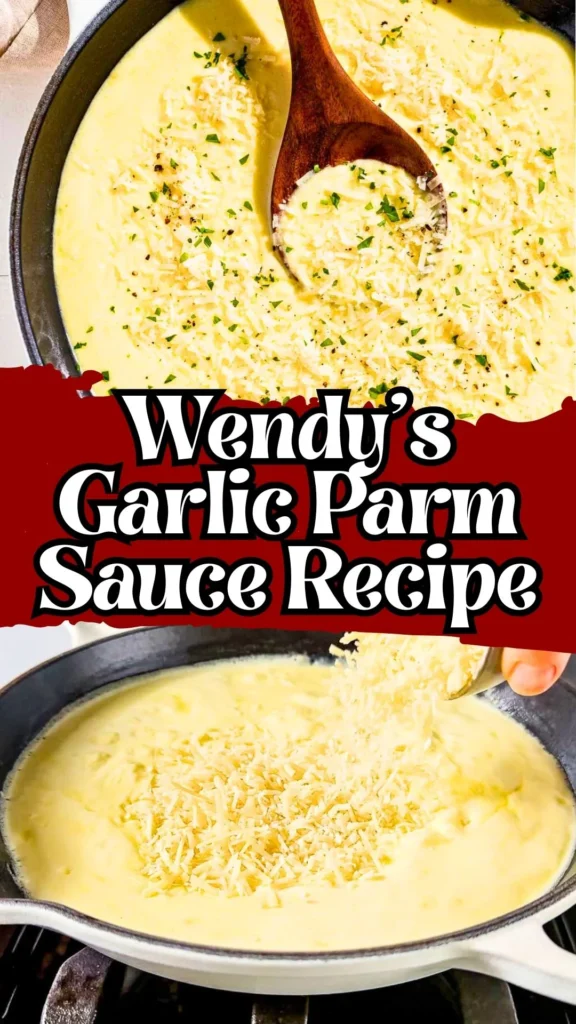 Wendy's Garlic Parm Sauce