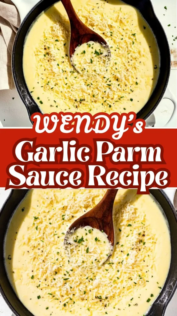 Wendy's Garlic Parm Sauce