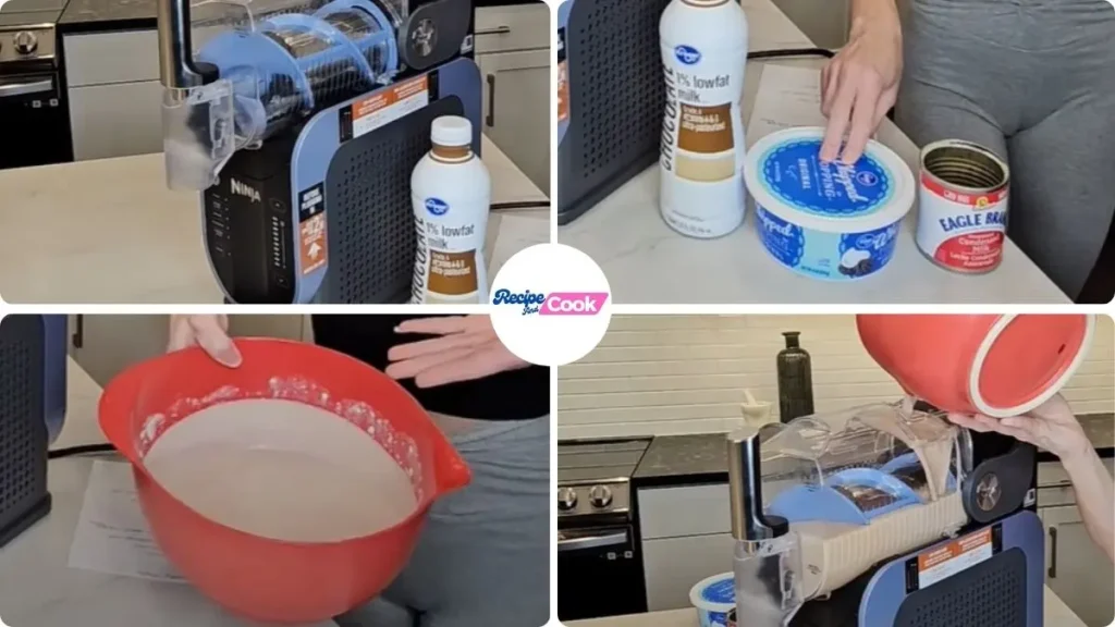 Step by Step Wendy's Ninja Slushie Frosty Recipe