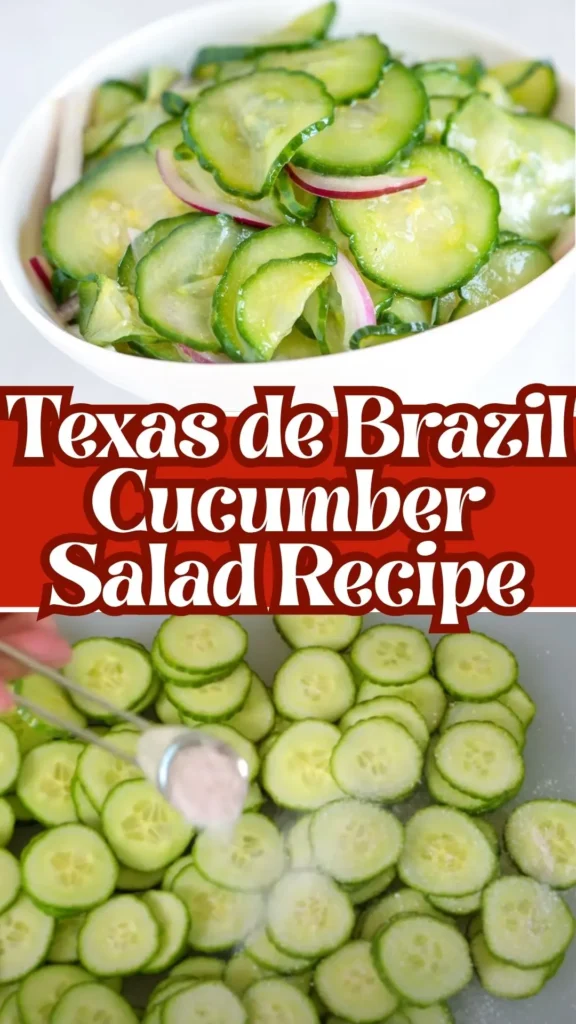 Texas de Brazil Cucumber Salad