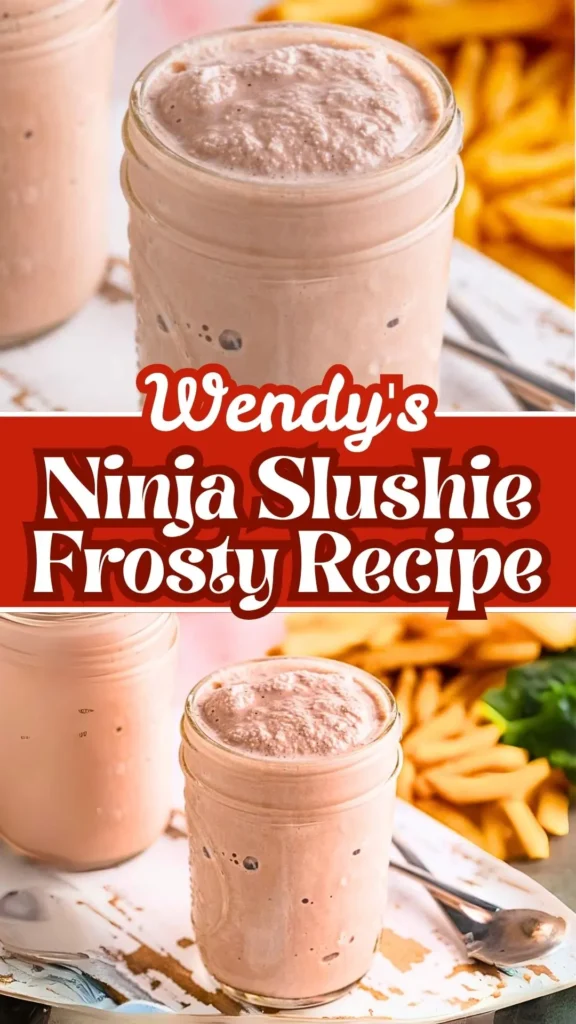 Wendy's Ninja Slushie Frosty