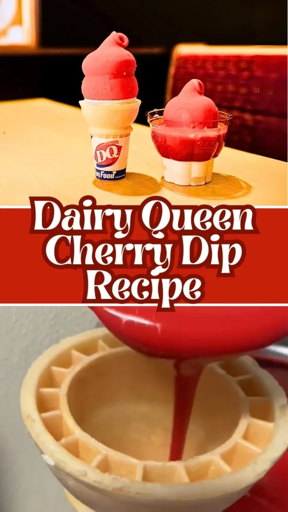 Dairy Queen Cherry Dip