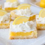 Lazy Day Lemon Cream Pie Bars Recipe
