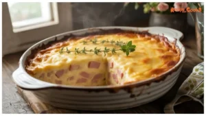 Bobby Flay Ham and Cheese Casserole Recipe