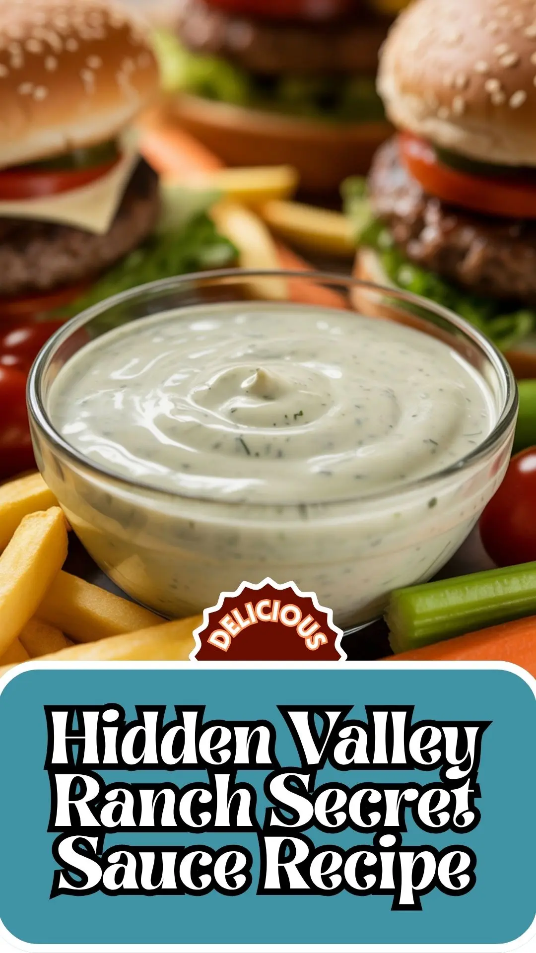 Copycat Hidden Valley Ranch Secret Sauce Recipe