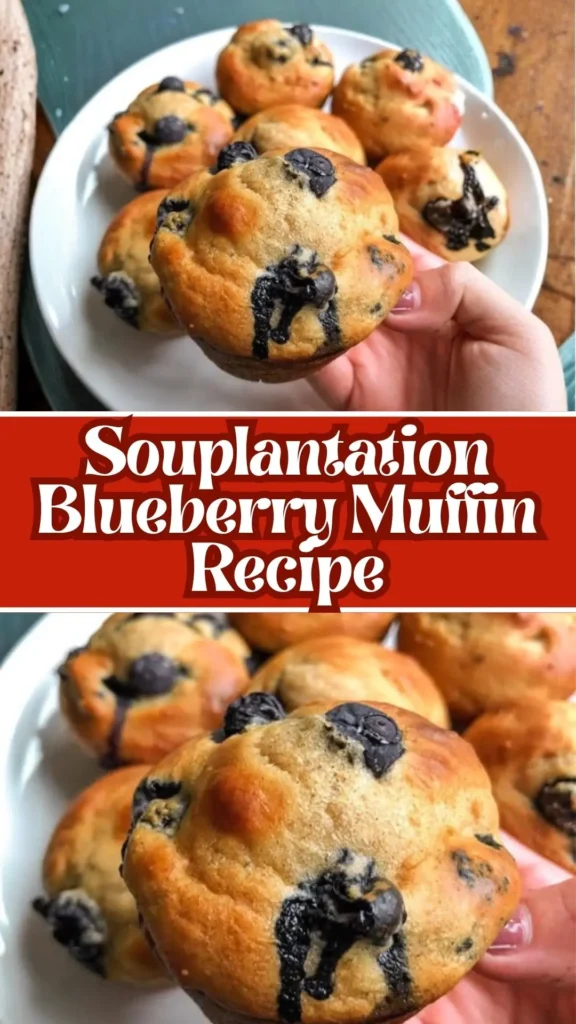 Copycat Souplantation Blueberry Muffin