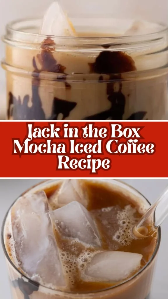 Delicious Jack in the Box Mocha Iced Coffee