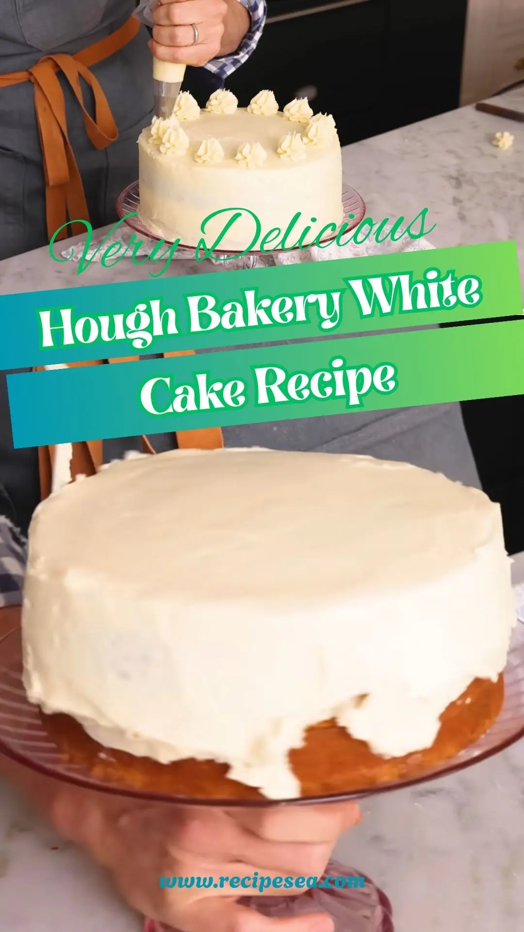 How to make Hough Bakery White Cake