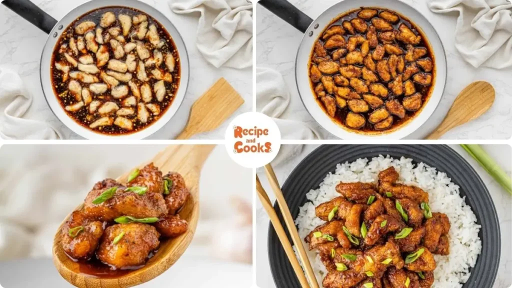 How to make Panda Express Bourbon Chicken