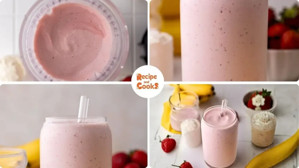 How to make Smoothie King Strawberry Hulk Smoothie Recipe