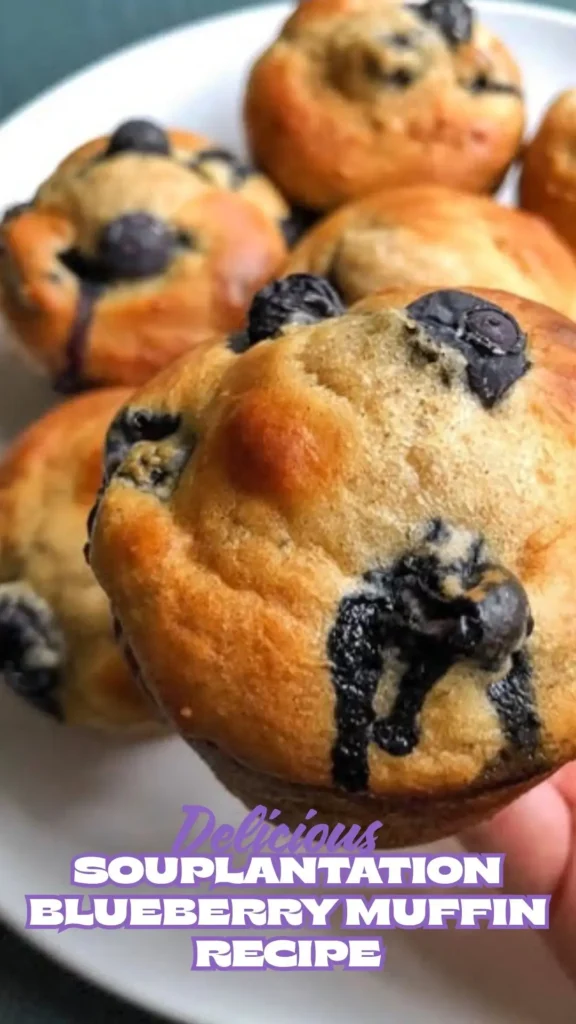 Souplantation Blueberry Muffin