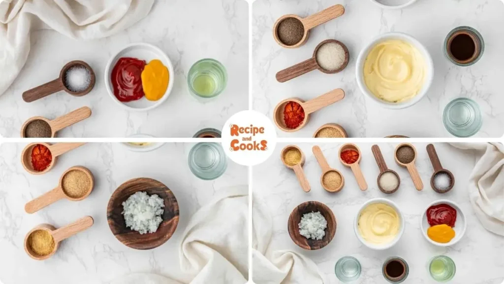 Step by Step KFC Sauce Recipe